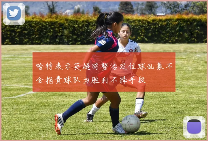 哈特表示英超将整治定位球乱象不会指责球队为胜利不择手段